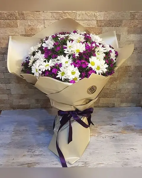 Renkli Papatya Buketi