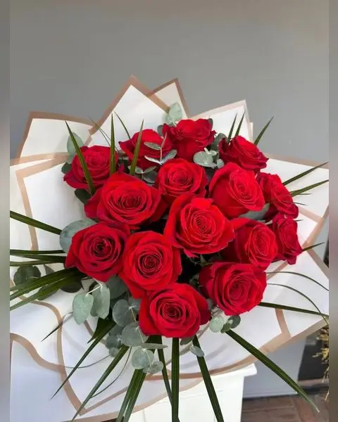 15’li Kırmızı Gül Buketi